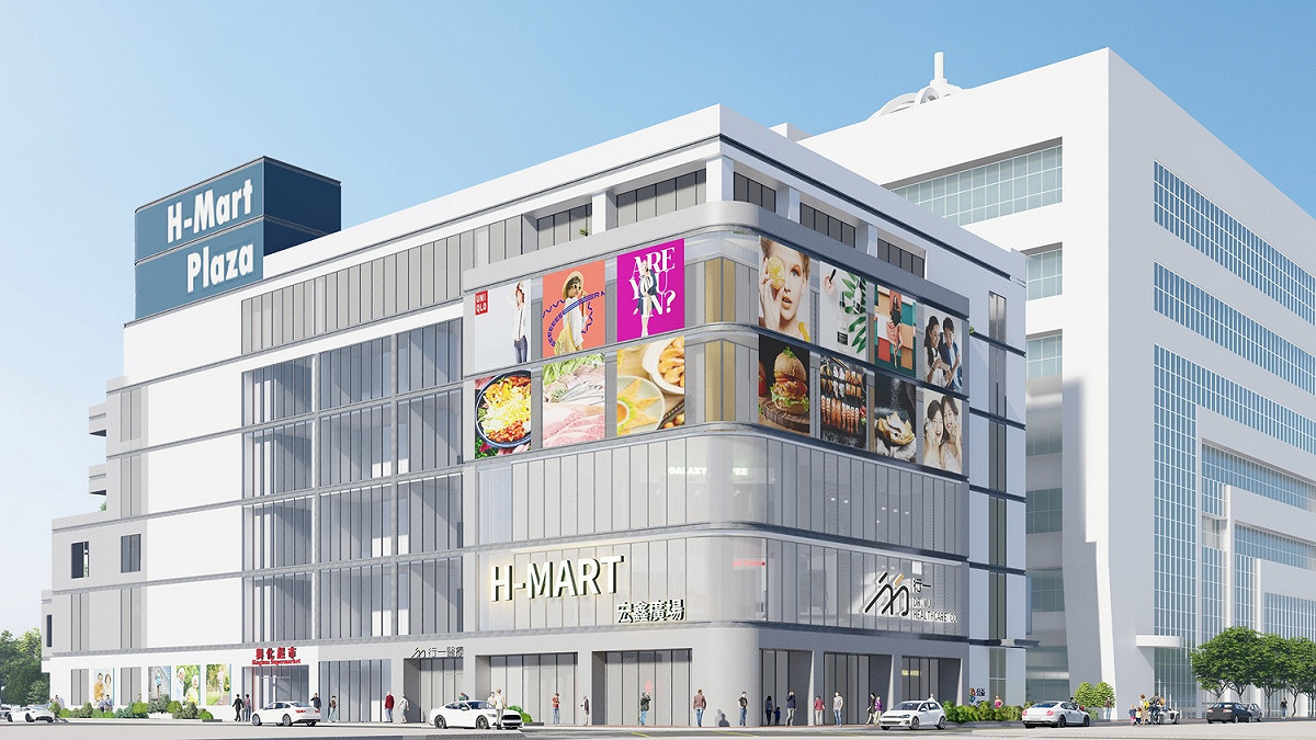 改建後的新莊興化市場模擬圖，預計民國113年完工。 圖：新北市政府市場處／提供