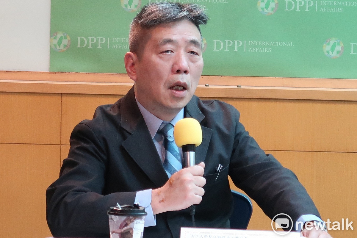 淡江大學整合戰略中心執行長蘇紫雲。 圖：林朝億/攝