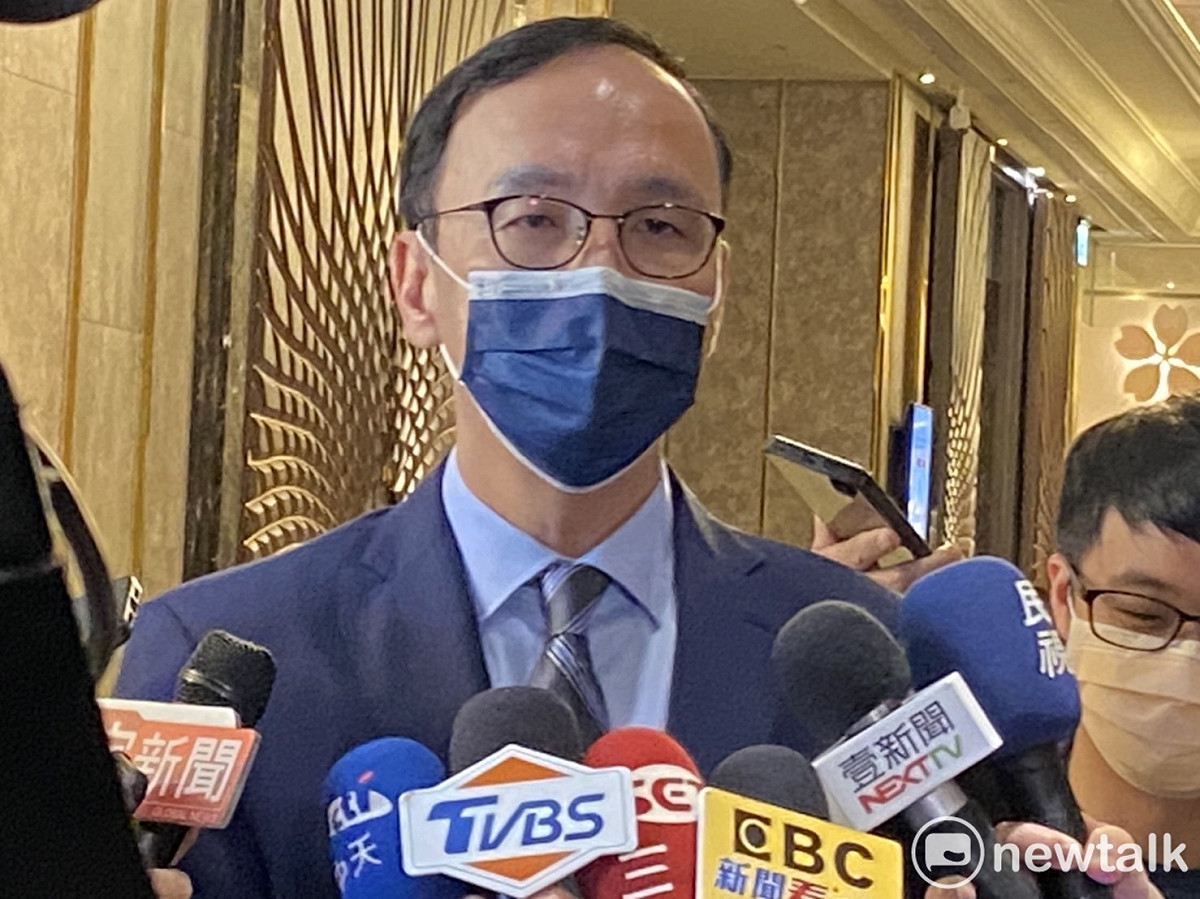 朱立倫表示，有關中常委選舉會儘速提出新制，包括人數減少、分區選舉以防弊。 圖：林昀真/攝