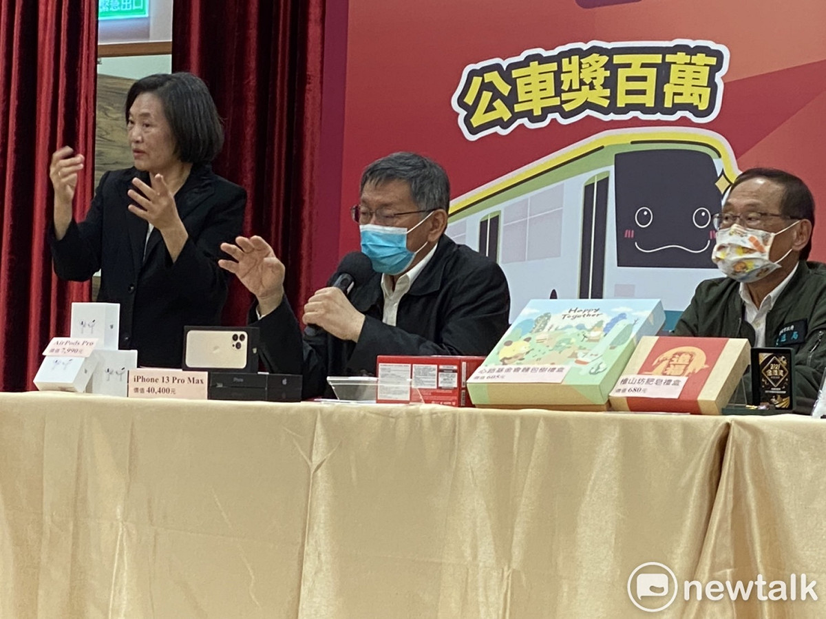 台北市長柯文哲。 圖：周煊惠 / 攝