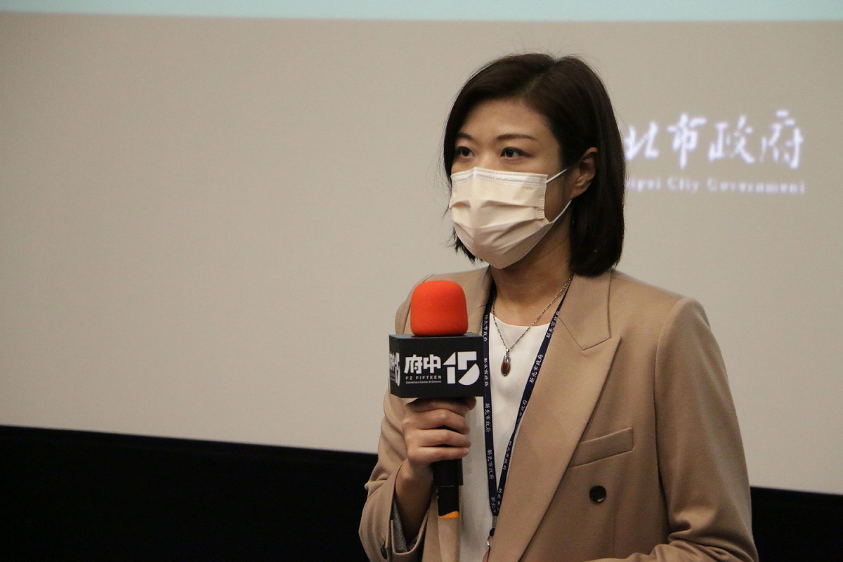 新北市文化基金會副董事長蔣志薇致詞。 圖：新北市文化局提供