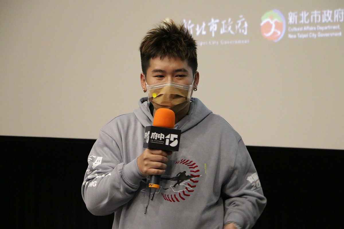 導演潘瑋杰致詞。 圖：新北市文化局提供
