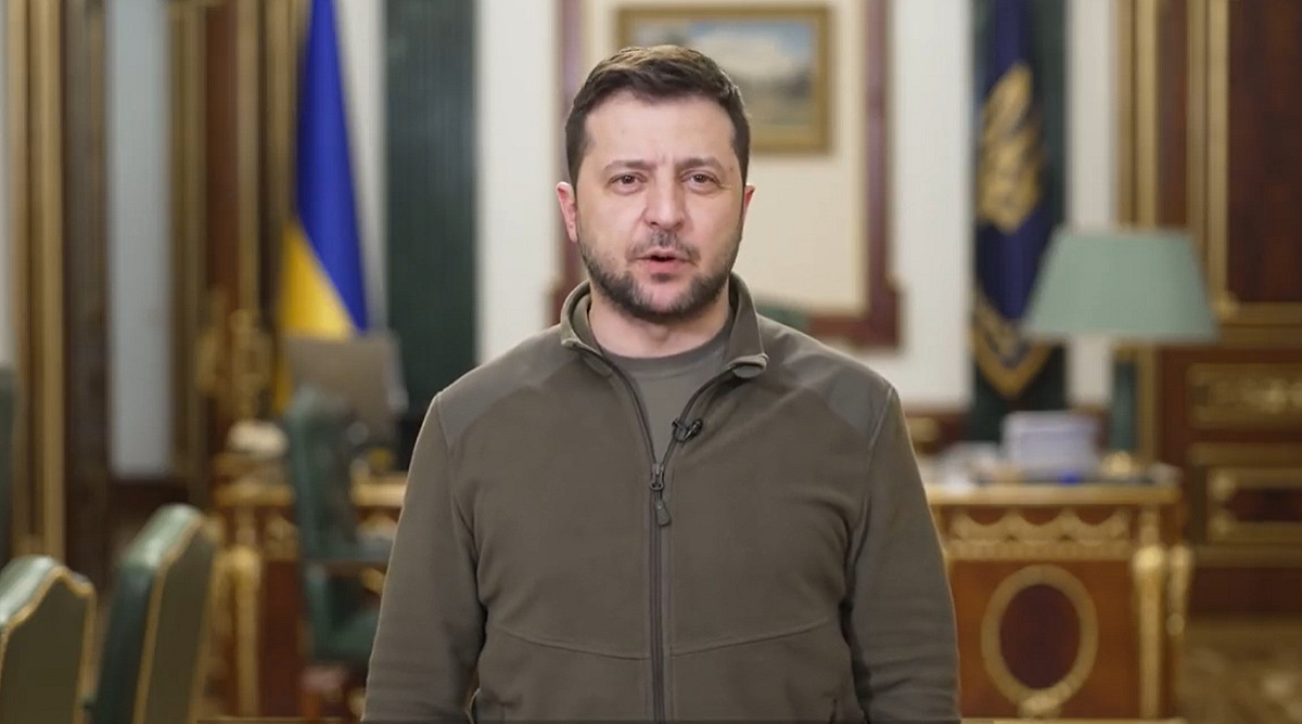 烏克蘭總統澤連斯基（Volodymyr Zelensky）。 圖：Volodymyr Zelensky臉書（資料照片）