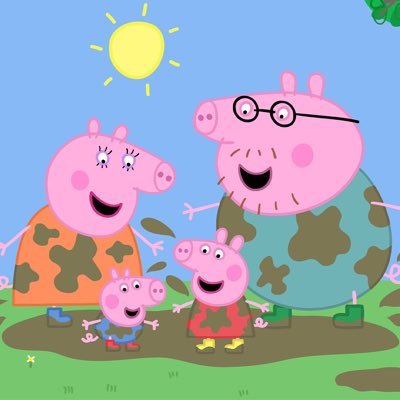 Peppa Pig 卡通成為俄羅斯反制裁下，首位受害者。 圖：翻攝自Peppa Pig Official推特