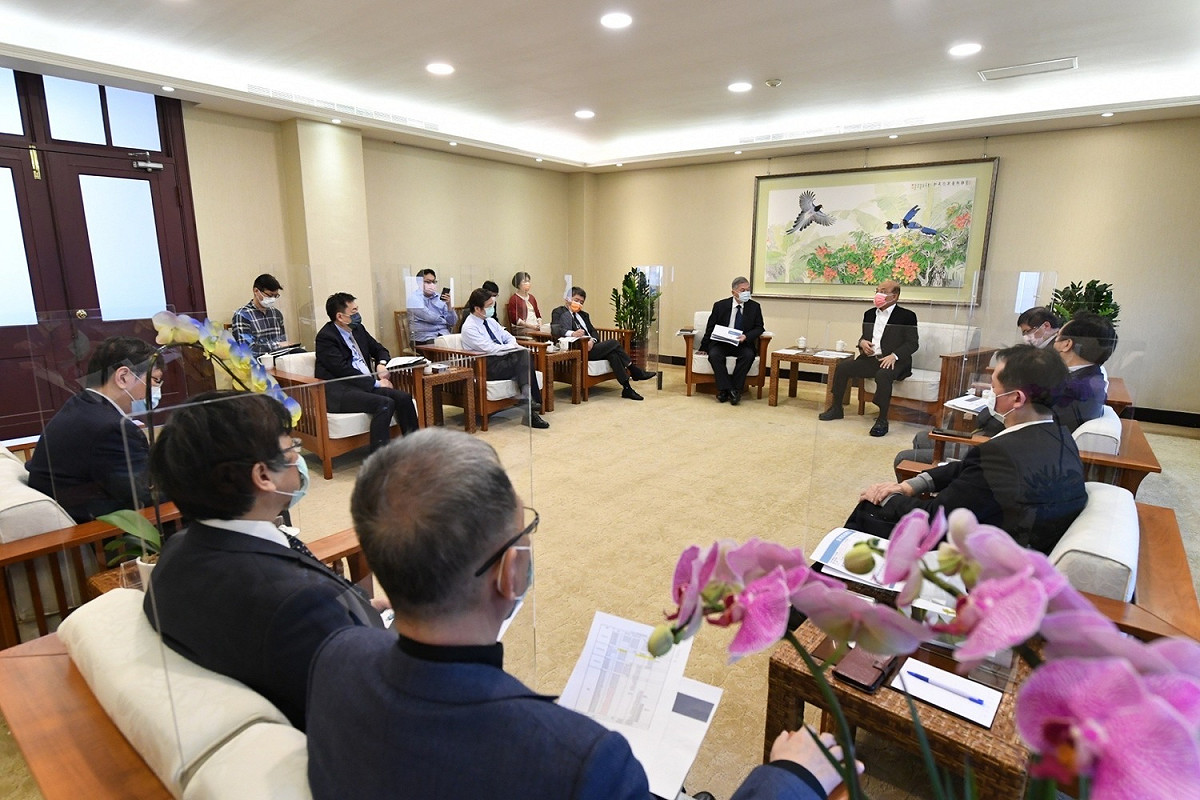 行政院擴大防疫會議 圖：行政院提供
