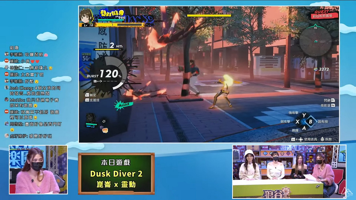 《狼谷遊樂園》Dusk Diver 2 亮相！和女神一起前往酉閃町對抗惡禍吧 圖：狼谷育樂台/提供