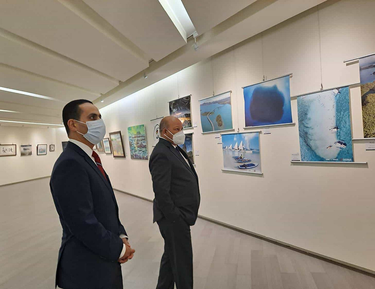 「我們的海～從阿拉伯海到大洋洲」海洋藝文特展。 圖：台東縣政府／提供