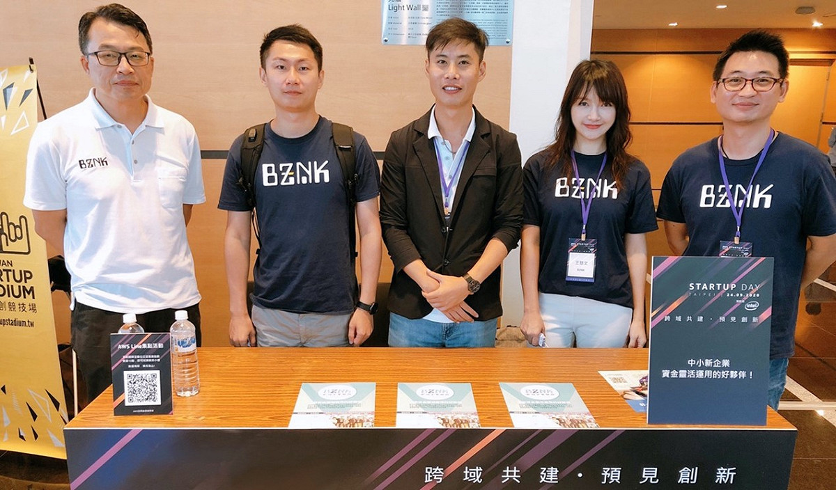 BZNK創辦人與團隊合照。 圖：創夢市集／ 提供