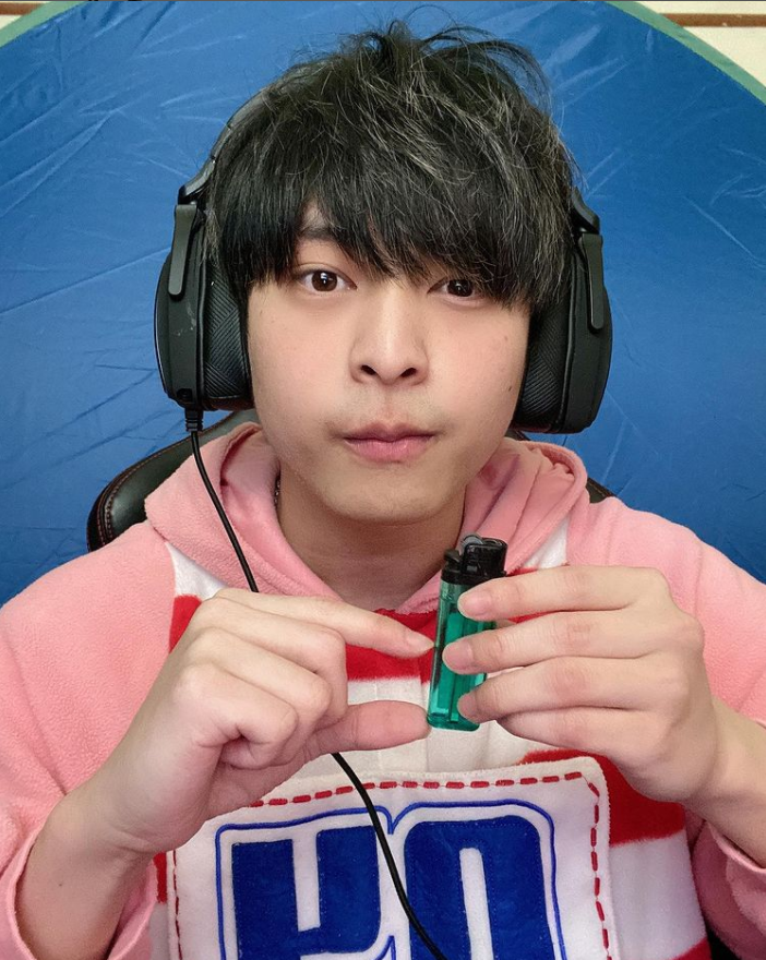 曾為百萬訂閱YouTuber、現轉戰Twitch的實況主網紅「放火」。  圖：翻攝自放火臉書