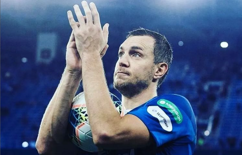俄羅斯足球明星久巴拒絕俄羅斯國家足球隊的徵召。 圖：擷取自Artem Dzyuba IG