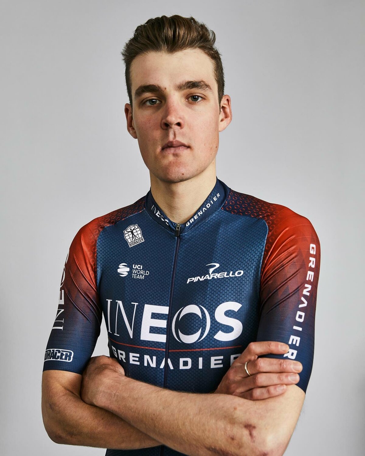 自行車好手西瓦科夫（Pavel Sivakov）選擇轉籍代表法國。 圖：取自Pavel Sivakov推特（資料照）