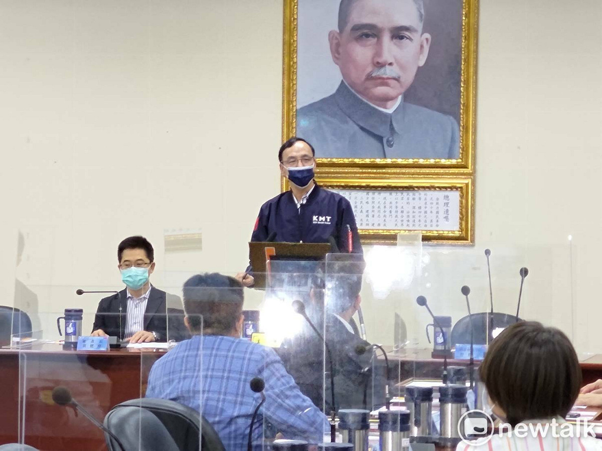 國民黨主席朱立倫。 圖：黃建豪/攝（資料照）