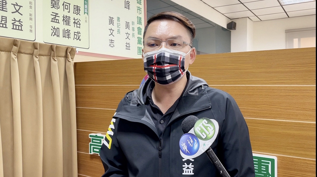 黃文益批藍營議員斷章取義、移花接木。 圖：高市議會民進黨團提供（資料照）