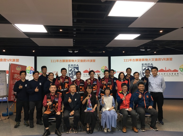 林家花園3D建模結合消防演練，新北領先國內，創古蹟防災守護新趨勢！ 圖：新北市文化局提供