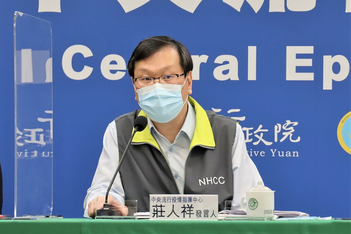 中央流行疫情指揮中心發言人莊人祥 圖：中央流行疫情指揮中心/提供