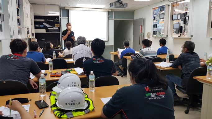 審驗助理人員講習課程。 圖：孫家銘攝
