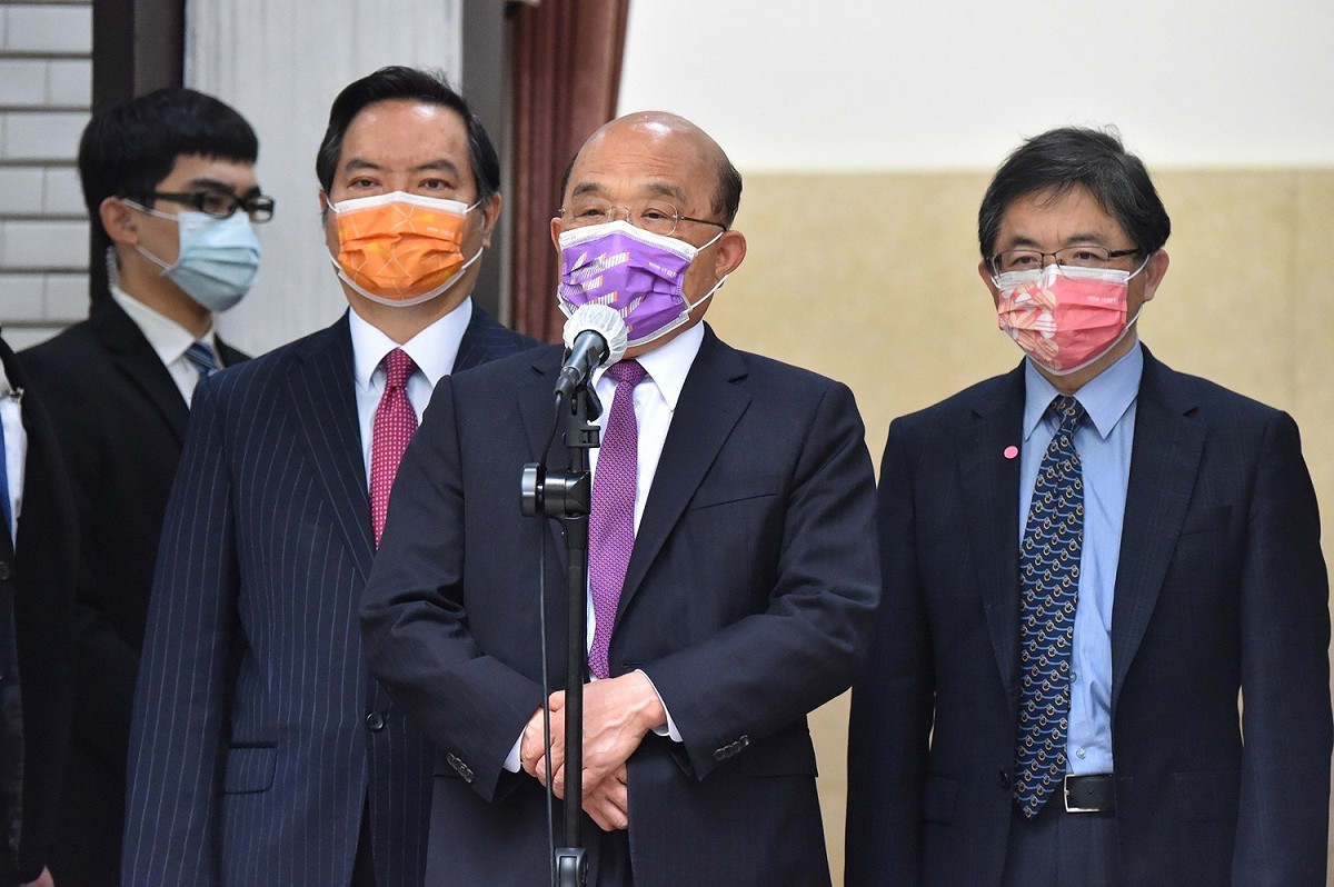 蘇貞昌今赴立法院施政報告及備詢。 圖：行政院提供