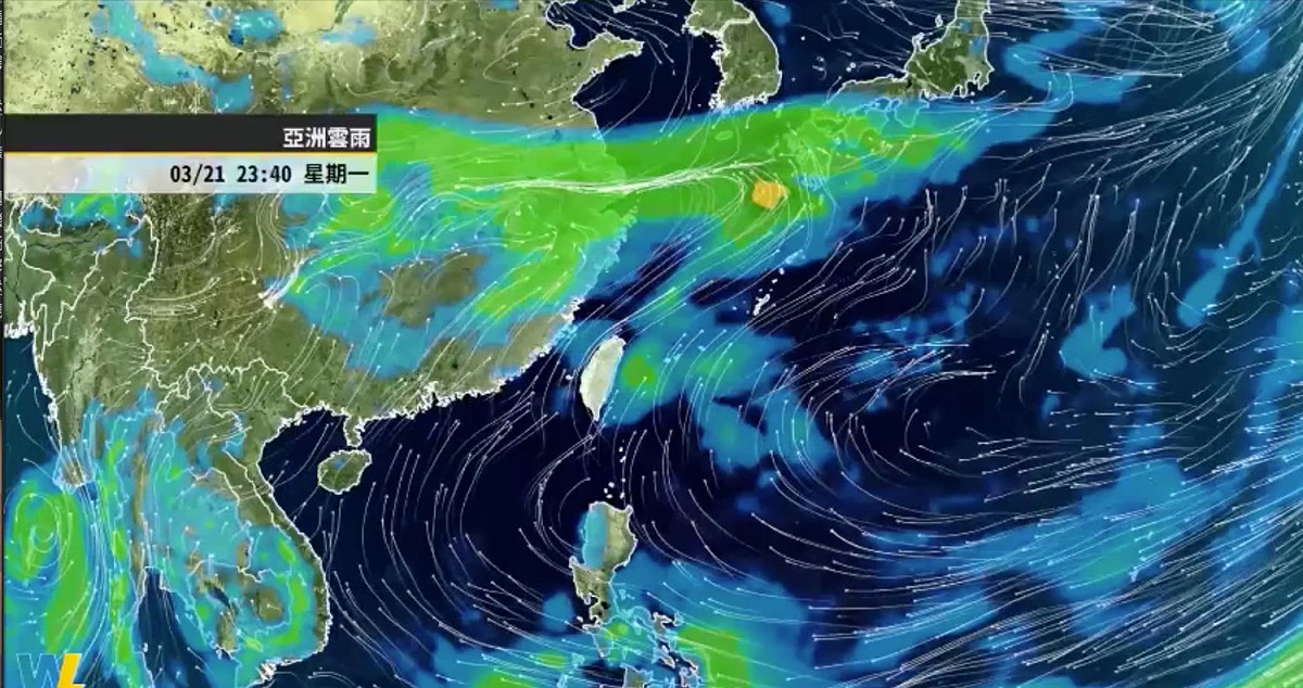 彭啟明表示，下一波的天氣變化在下週二三，預期有波鋒面雲系接近，整個北方高壓也將顯著南下。 圖：翻攝自彭啟明臉書