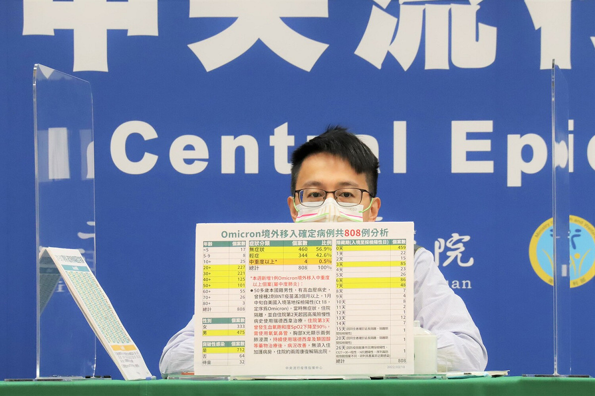 中央流行疫情指揮中心醫療應變組副組長羅一鈞 圖：中央流行疫情指揮中心/提供