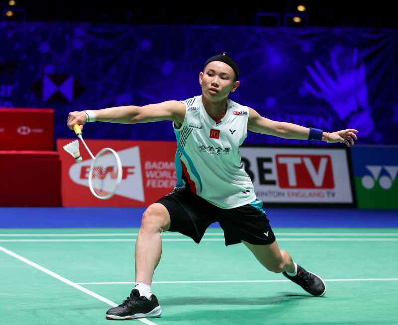 戴資穎今晚卯上尋求衛冕的日本名將奧原希望。 圖／Badminton photo提供