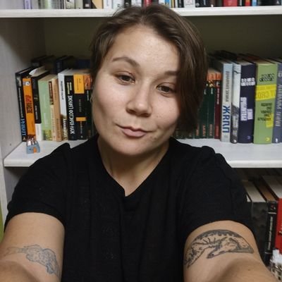 烏克蘭媒體《烏克蘭新聲》（The New Voice of Ukraine）總編輯梅爾科澤洛娃（Nika Melkozerova）。 圖：翻攝自推特@NikaMelkozerova