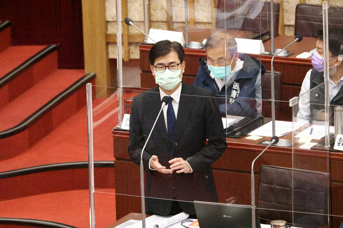 陳其邁表示照顧市民健康是食安最重要的考量。 圖：高雄市政府提供