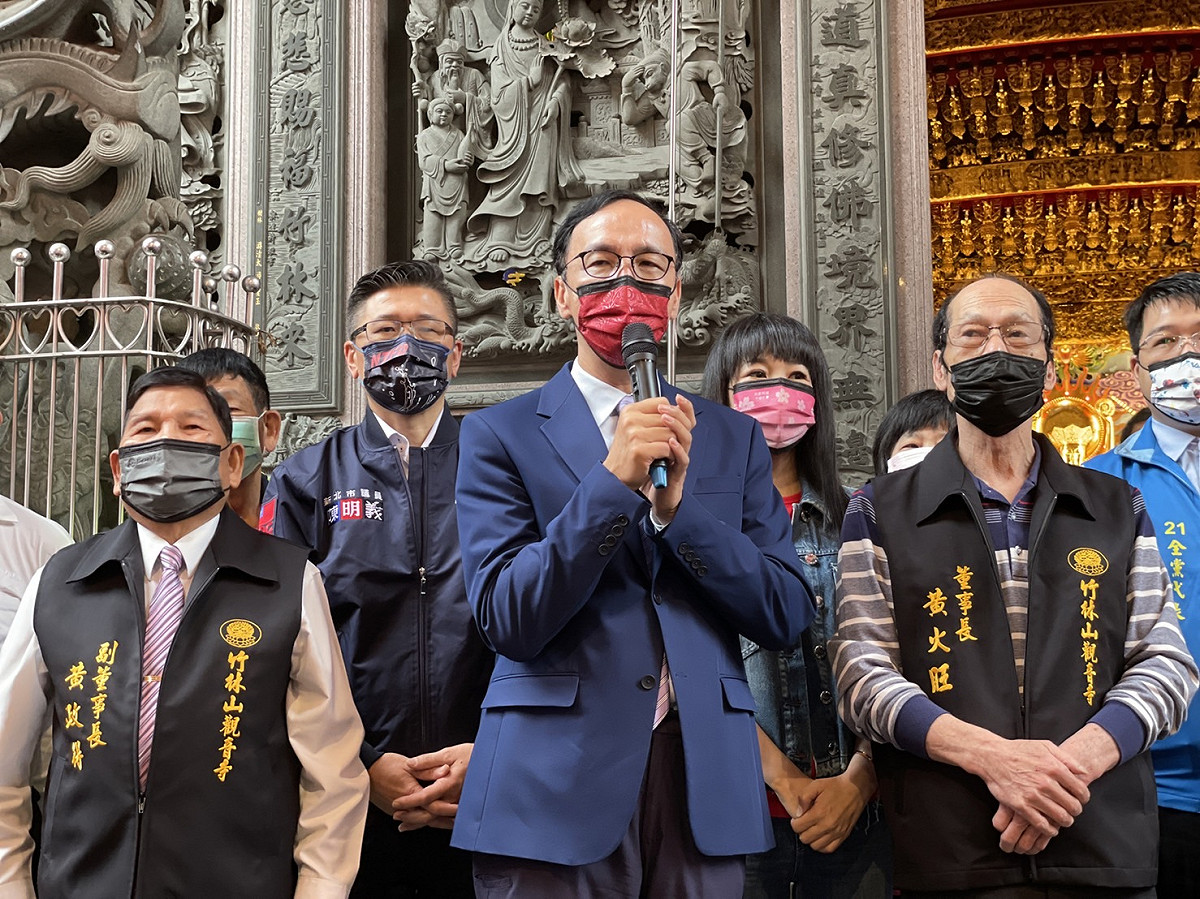 國民黨主席朱立倫。 圖：國民黨文傳會/提供