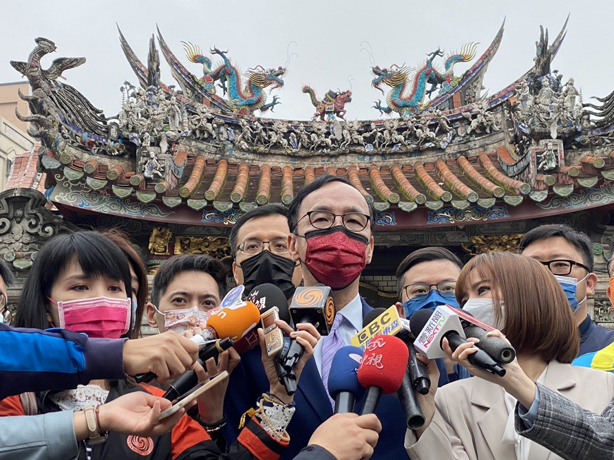 國民黨主席朱立倫。 圖：國民黨文傳會/提供