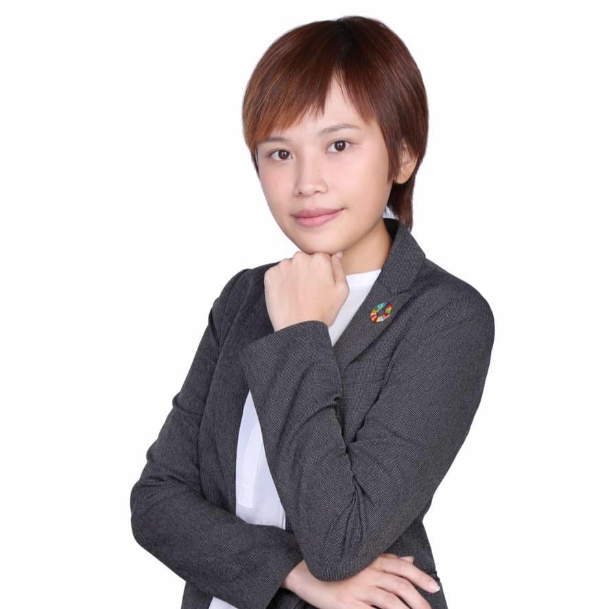 台灣民眾黨擬推正妹刺客林昱孜出戰嘉義市東區市議員。 圖：取自林昱孜臉書