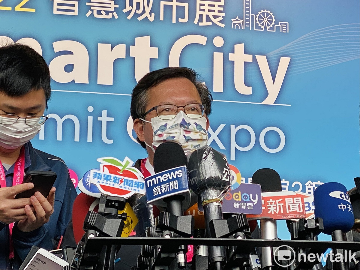 桃園市長鄭文燦。 圖：周煊惠 / 攝