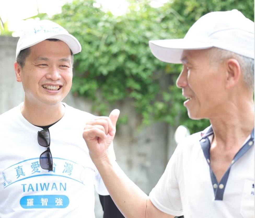 羅智強近日展開「1000公里傾聽桃園」活動。 圖/取自羅智強臉書