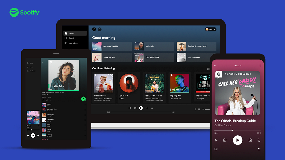 Spotify似乎想要進軍NFT和區塊鏈市場，近期在公開徵Web 3相關的技術人才。 圖：取自Spotify官網