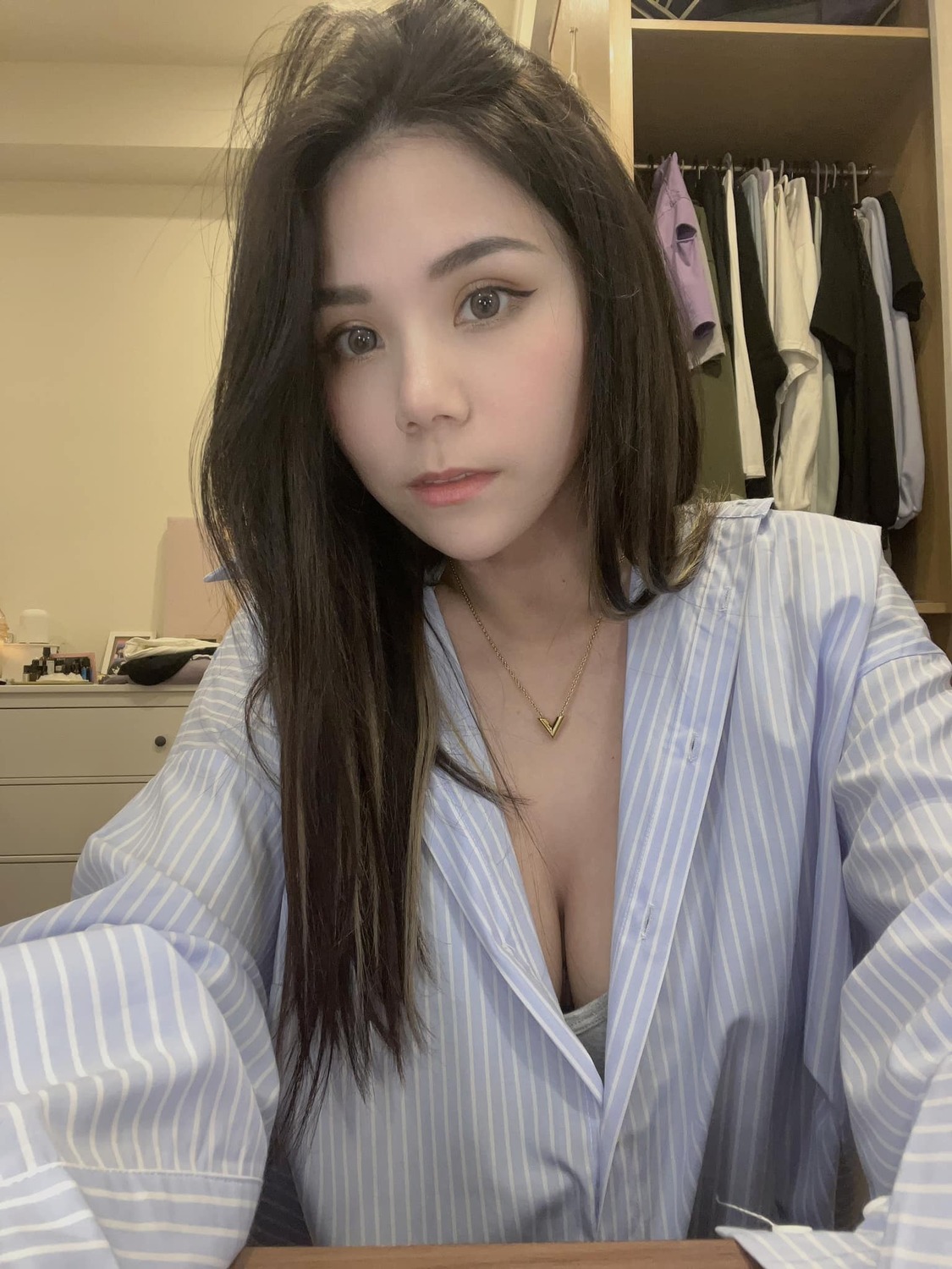 擁有姣好身材、作風火辣的網紅YouTuber蕾菈。 圖：翻攝自蕾菈臉書