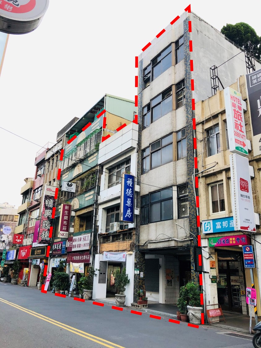 樹林區鎮前街現況照片。 圖：新北市都更處提供