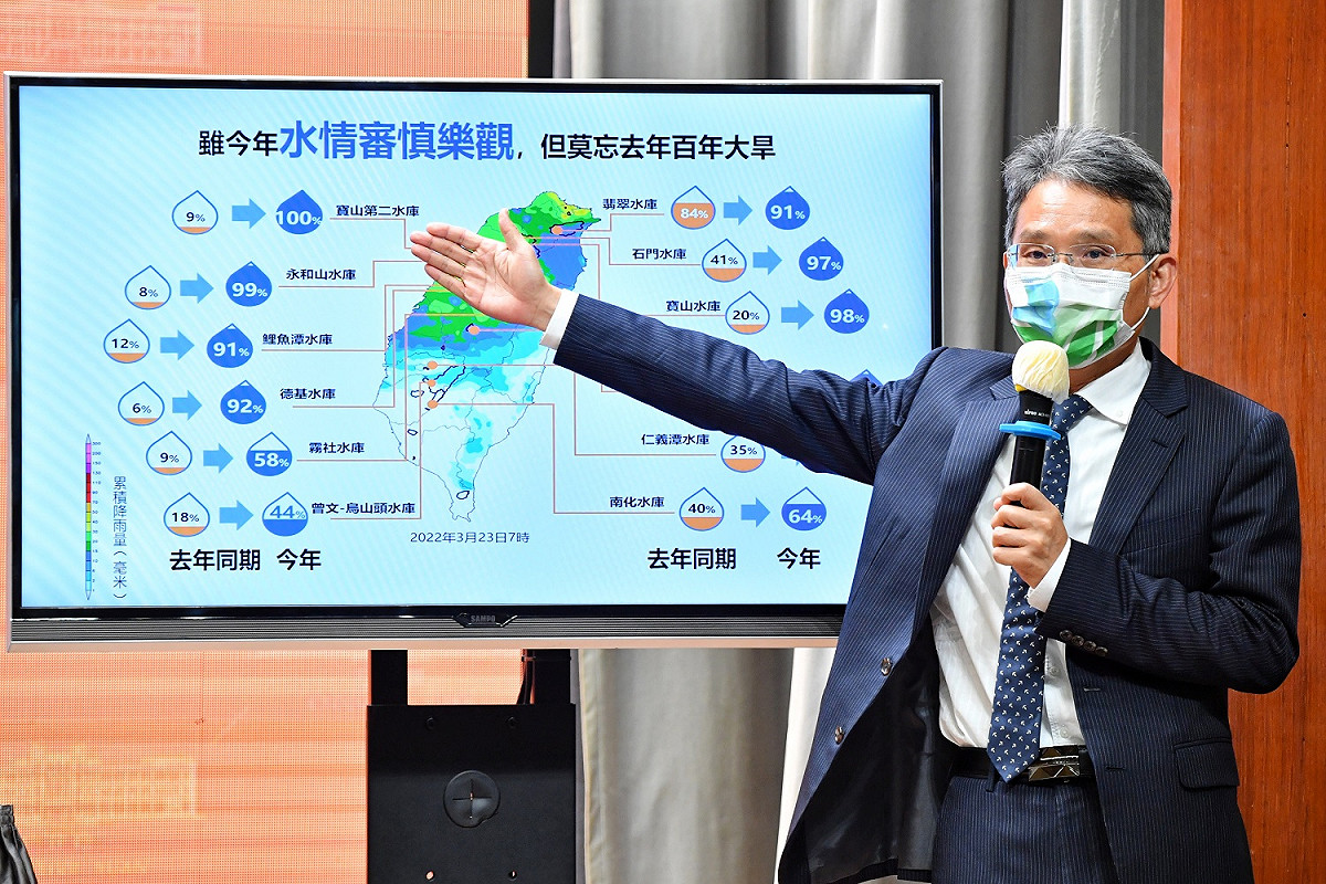 經濟部水利署長賴建信。 圖：行政院提供