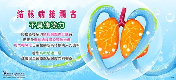 結核病日圖檔。 圖：新北市衛生局提供