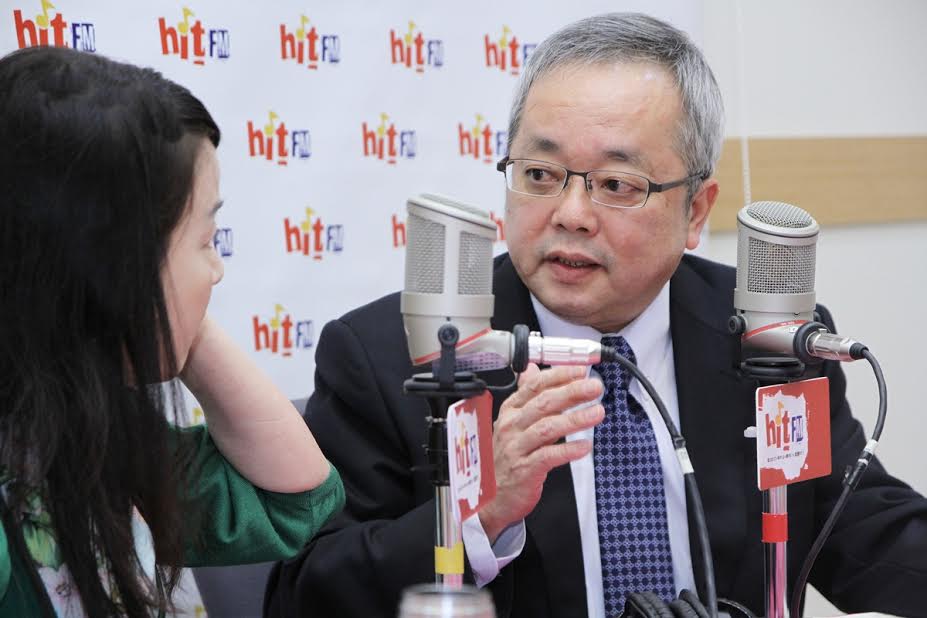 準政務委員前金管會主委施俊吉12日接受廣播專訪時表示，擋下中嘉案是很大一個工程。 圖：Hit Fm《蔻蔻早餐》提供