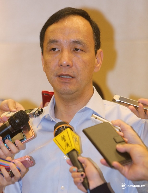 針對《財政收支劃分法》修正的議題，新北市長朱立倫12日強調，希望儘速的修法，以落實「錢、權」下放的精神。 圖：陳冠廷/攝