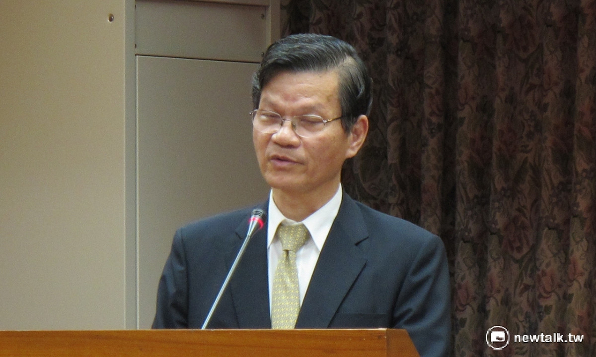 中研院院長翁啟惠18日前往立法院備詢。 圖：新頭殼資料照片