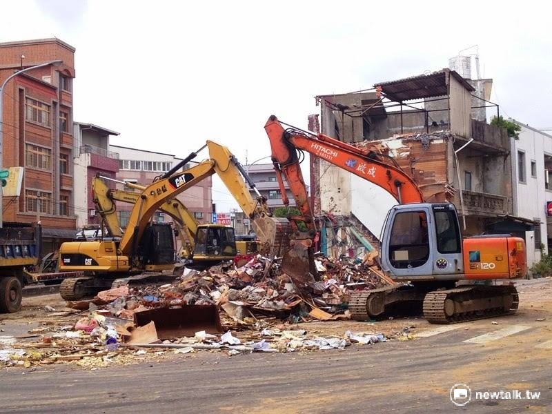 台中高等行政法院22日駁回張藥房4戶原地重建的請求。 圖：新頭殼資料照片