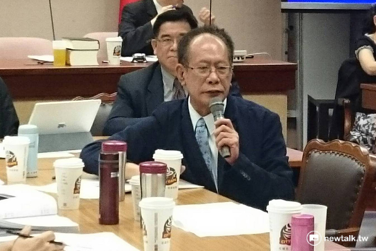 國民黨立委陳超明25日揚言，乾脆廢除集遊法好了。 圖：林朝億/攝