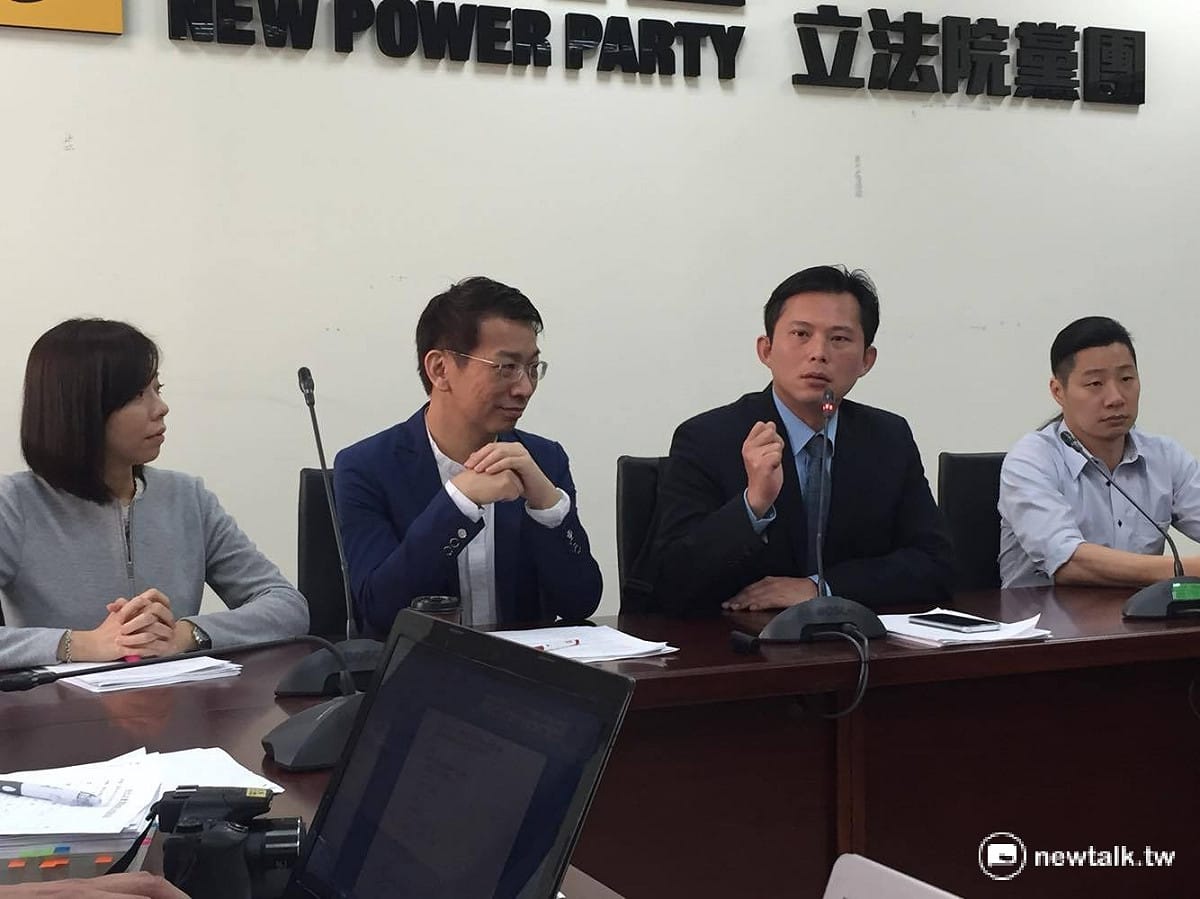 時代力量黨團26日召開記者會表示，對於準政務官張景森在臉書上酸文林苑事件，大家應該重視的是居住正義的問題。 圖：新頭殼資料照片