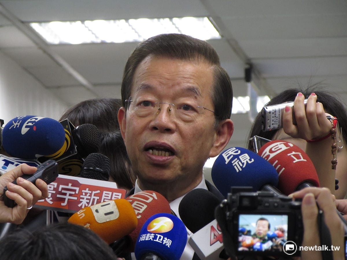 國民黨6日召開記者會痛批謝長廷失言，謝長廷回應，談話遭到扭曲，深表遺憾。 圖：新頭殼資料照片