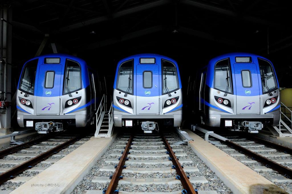 桃捷董座何煖軒28日表示，機場捷運如果遲未通車，桃捷明年底將面臨破產窘境。 圖：翻攝自桃園大眾捷運臉書