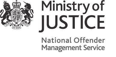 英國國家罪犯管理服務署5月3日完成移交受刑人協議簽署。圖為英政府法務單位的LOGO。 圖：翻攝英國政府官網