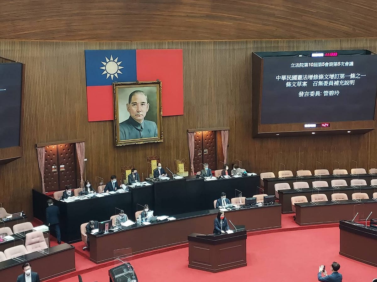2名確診的立委助理連續多天赴立法院。（資料照） 圖：陳佩君／攝