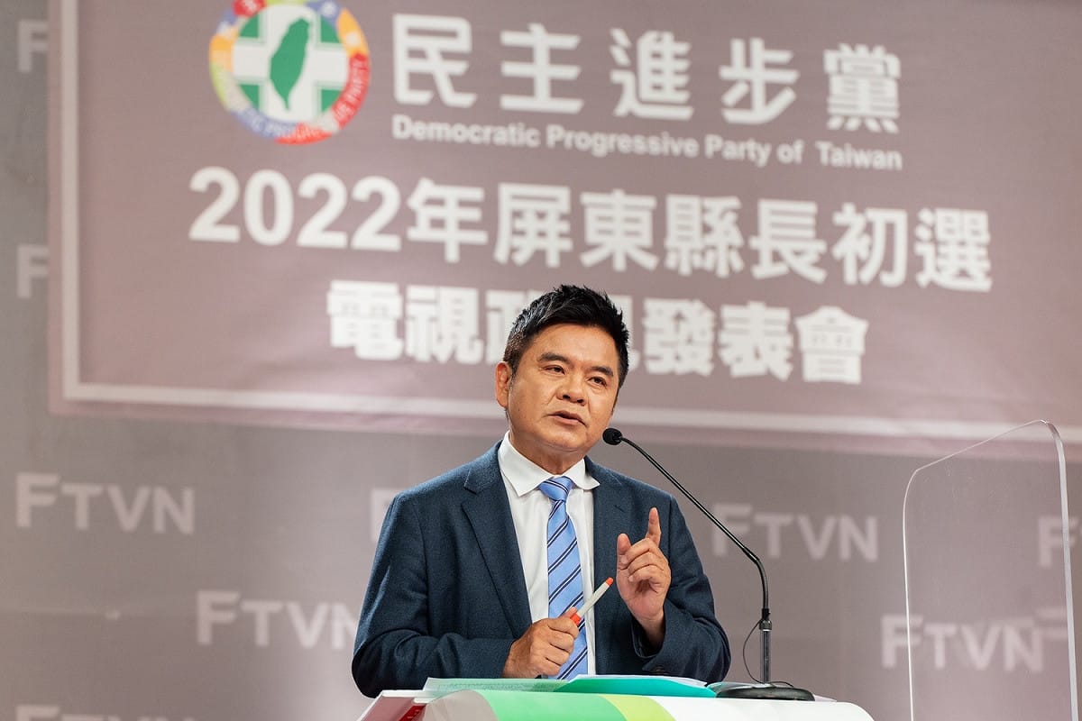 民進黨屏東縣長初選激烈，莊瑞雄呼籲縣府不要介入初選太深。 圖 : 民進黨 /提供