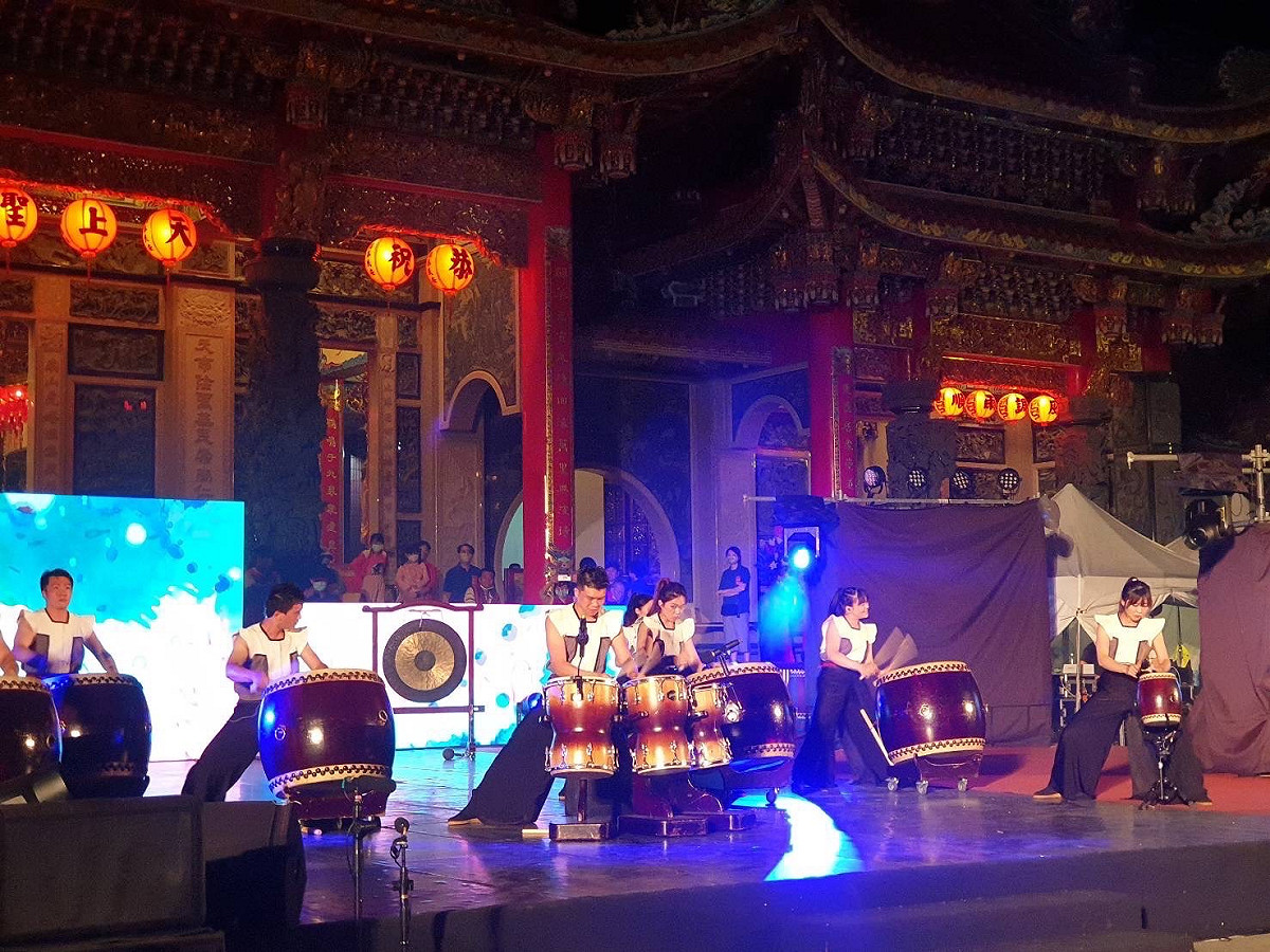 開幕鼓陣表演。 圖：高雄市觀光局提供