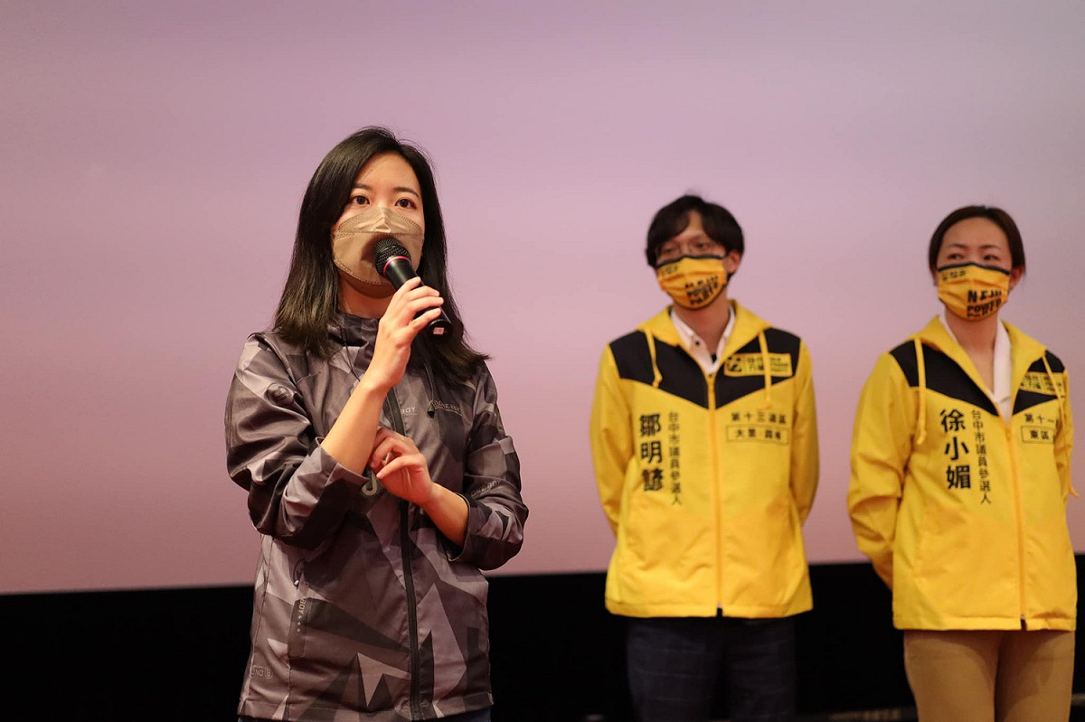 吳佩芸說，台灣的援港機制可以做得更好。 時代力量台中黨部/提供