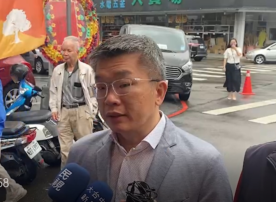 蔡其昌說陳世凱急流勇退，他也覺得很可惜。 蔡其昌辦公室/提供